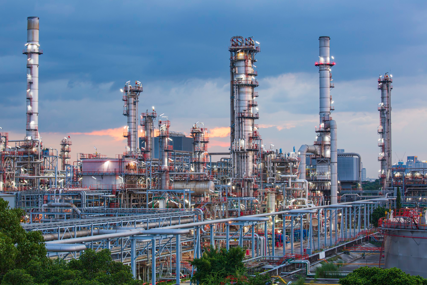 Refineries and downstream facilities