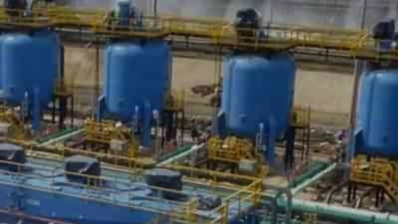 Chemical and produced water tanks